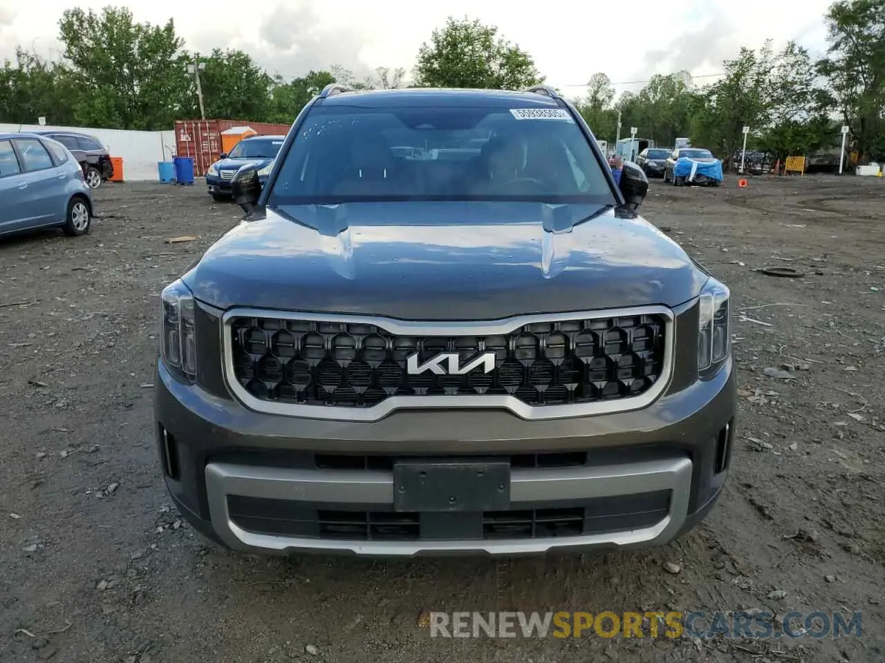 5 Photograph of a damaged car 5XYP3DGCXPG337826 KIA TELLURIDE 2023