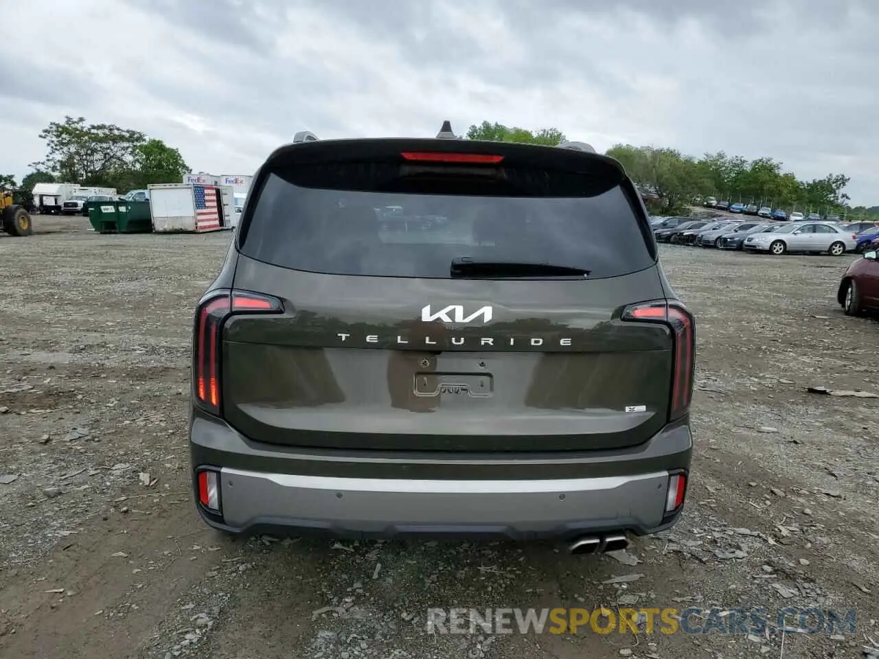 6 Photograph of a damaged car 5XYP3DGCXPG337826 KIA TELLURIDE 2023