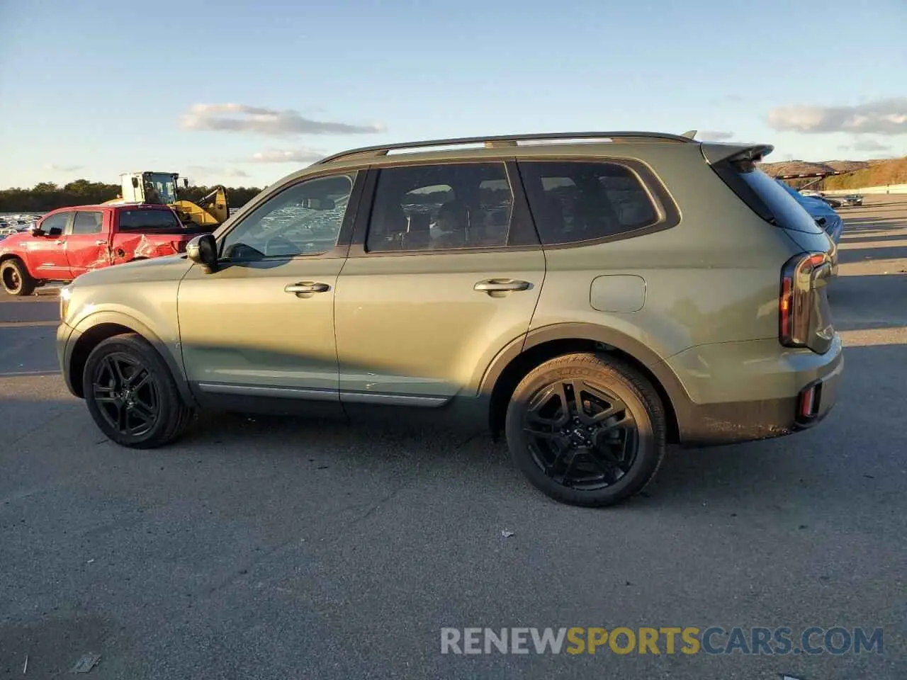 2 Photograph of a damaged car 5XYP3DGCXPG360992 KIA TELLURIDE 2023
