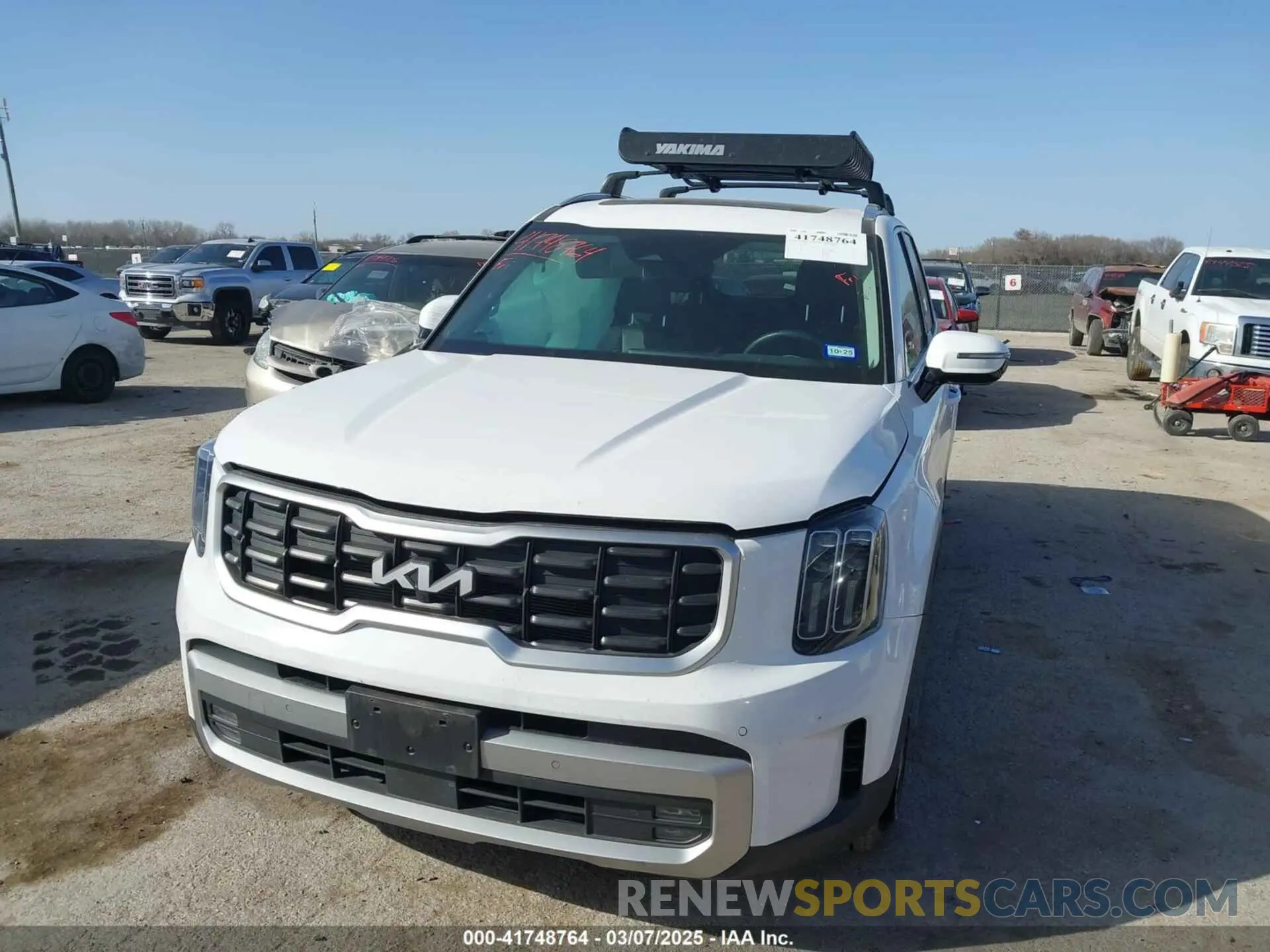 2 Photograph of a damaged car 5XYP54GC0PG334914 KIA TELLURIDE 2023