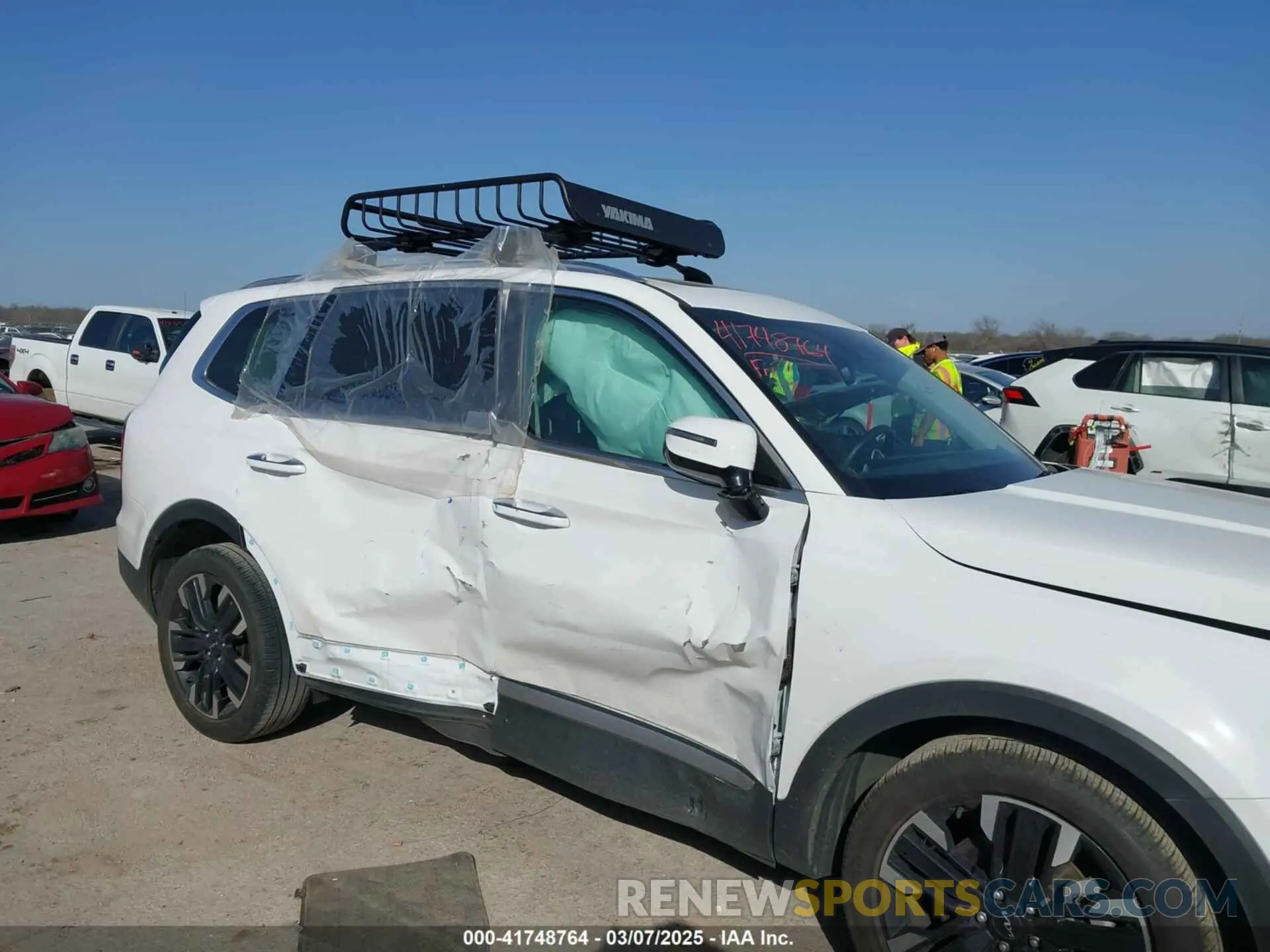 6 Photograph of a damaged car 5XYP54GC0PG334914 KIA TELLURIDE 2023