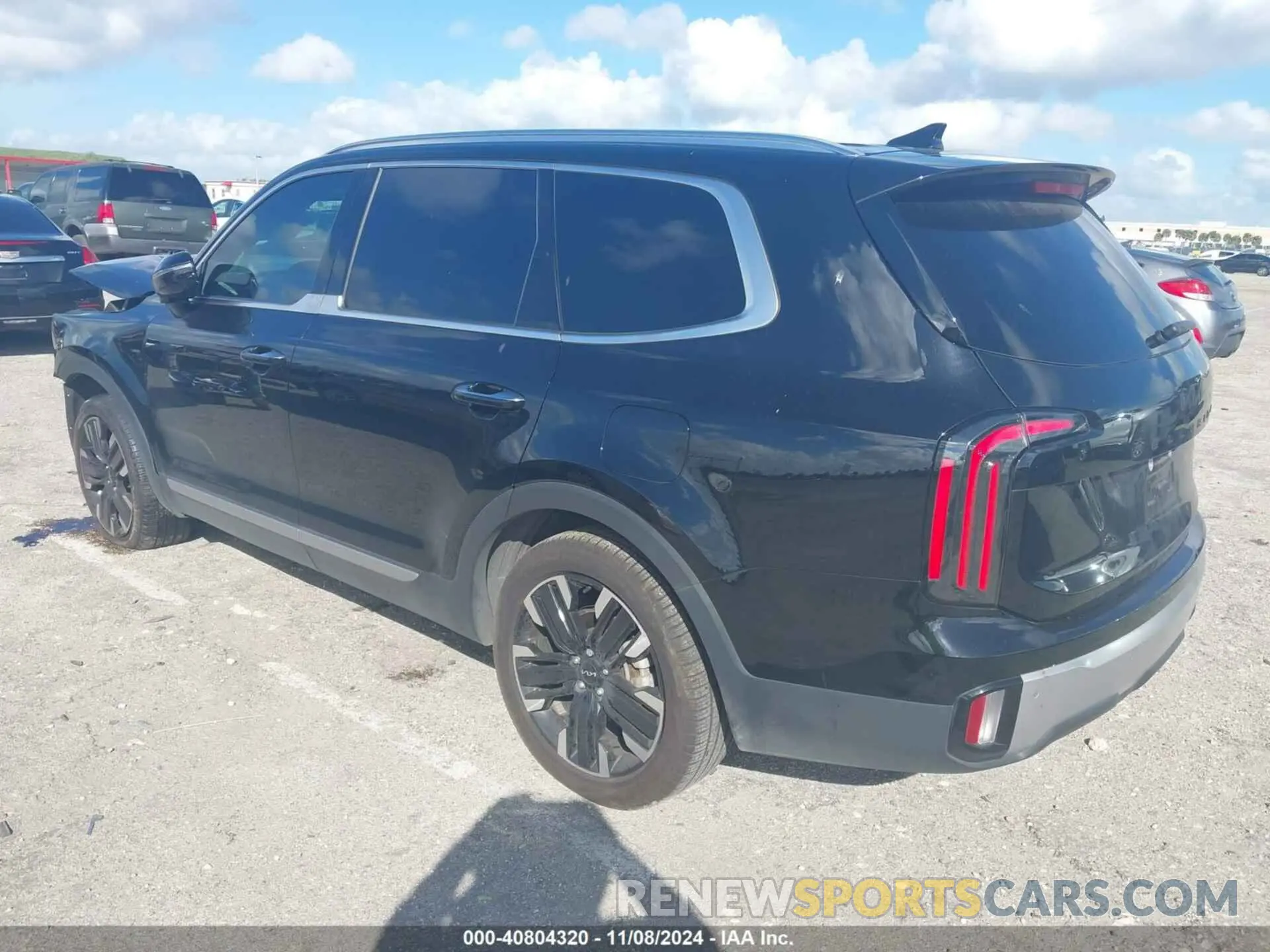 3 Photograph of a damaged car 5XYP54GC9PG401994 KIA TELLURIDE 2023