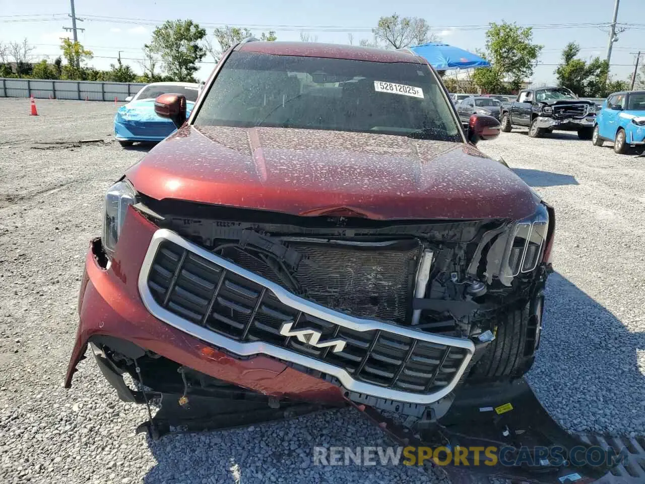 5 Photograph of a damaged car 5XYP5DGC0PG389623 KIA TELLURIDE 2023