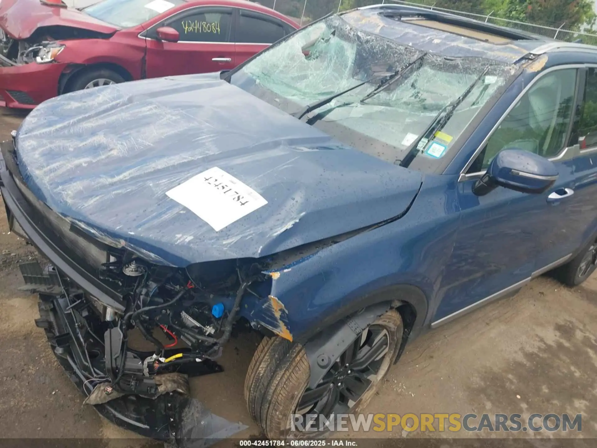 6 Photograph of a damaged car 5XYP5DGC0PG403486 KIA TELLURIDE 2023