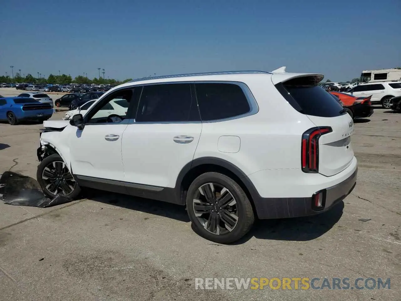 2 Photograph of a damaged car 5XYP5DGC1PG341113 KIA TELLURIDE 2023