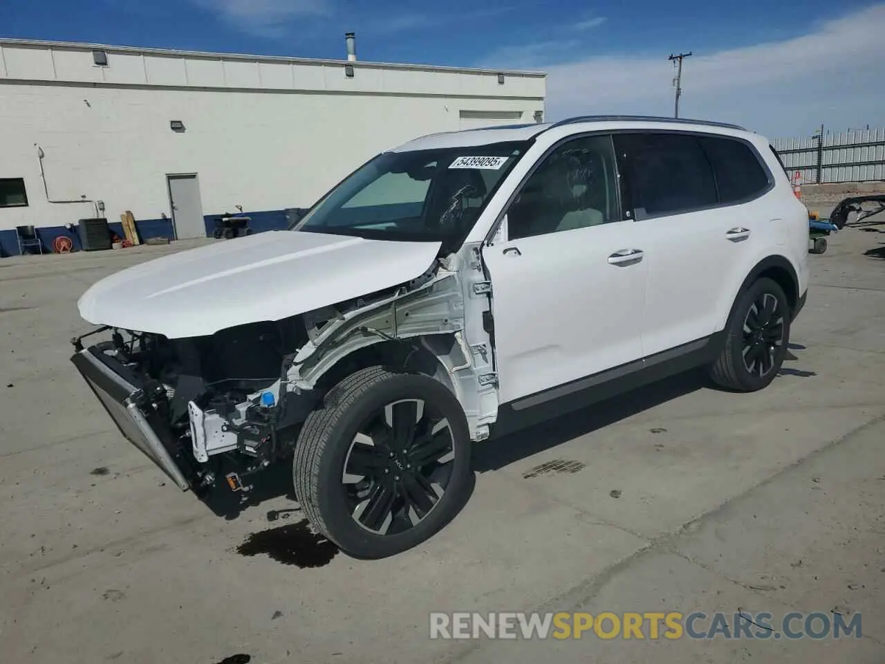 1 Photograph of a damaged car 5XYP5DGC1PG355349 KIA TELLURIDE 2023