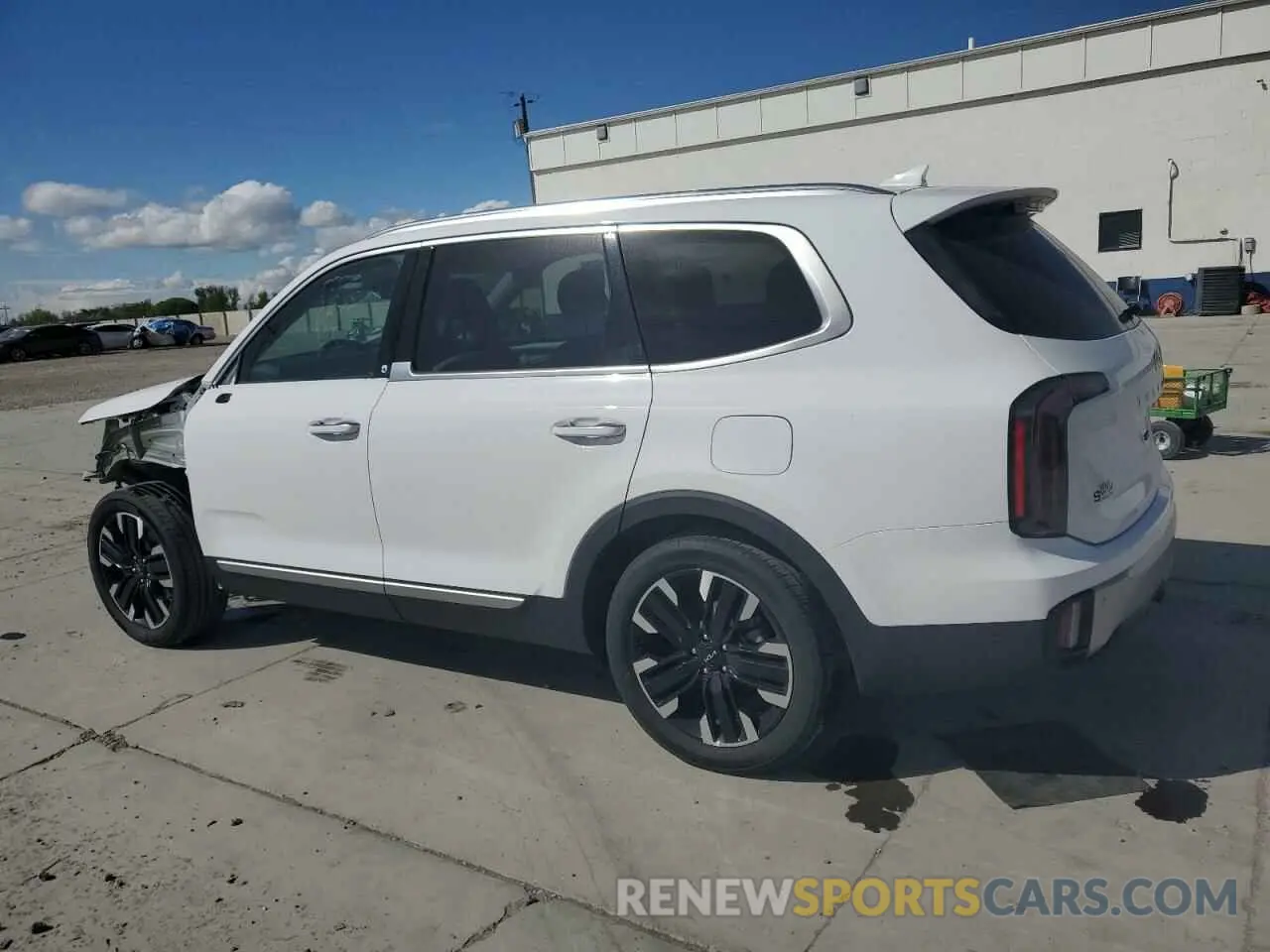 2 Photograph of a damaged car 5XYP5DGC1PG355349 KIA TELLURIDE 2023