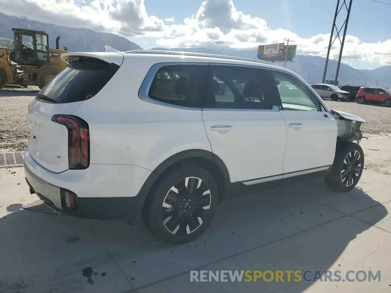 3 Photograph of a damaged car 5XYP5DGC1PG355349 KIA TELLURIDE 2023