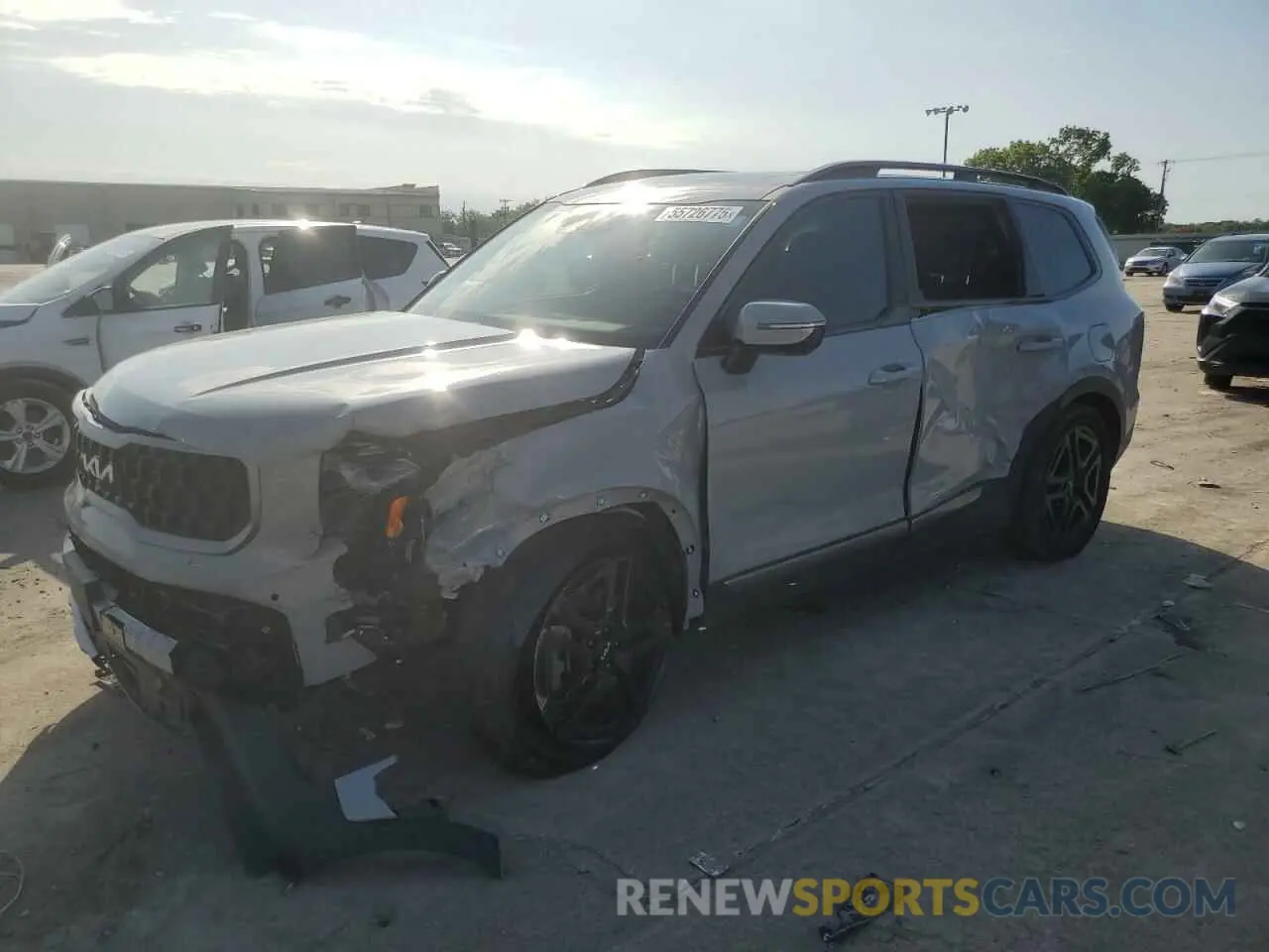 1 Photograph of a damaged car 5XYP5DGC1PG400127 KIA TELLURIDE 2023