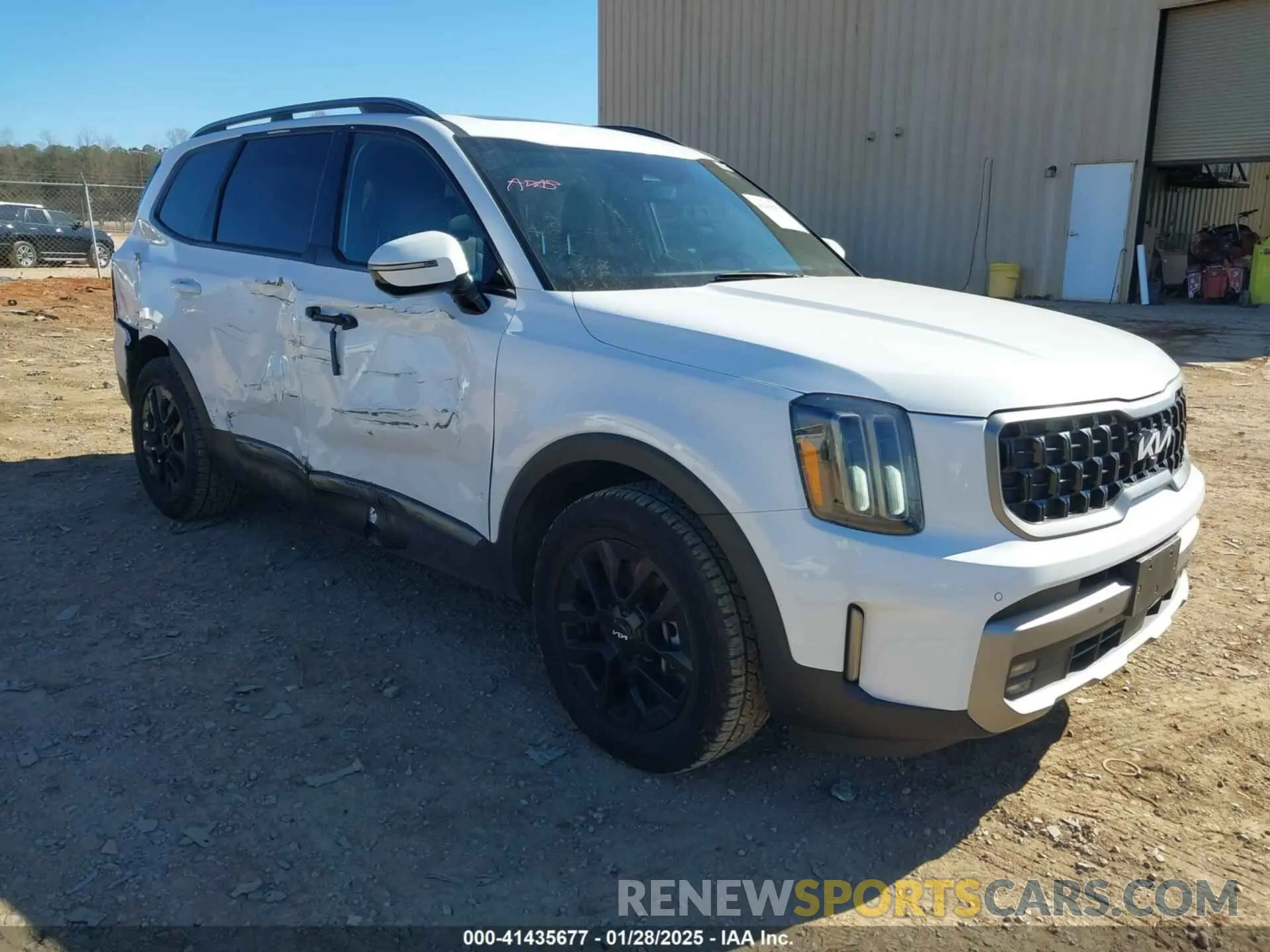 1 Photograph of a damaged car 5XYP5DGC2PG341623 KIA TELLURIDE 2023