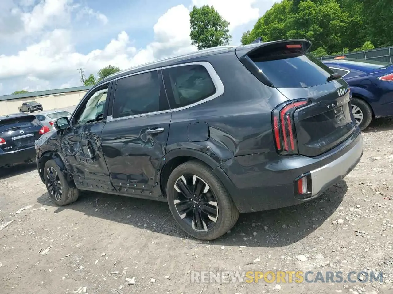 2 Photograph of a damaged car 5XYP5DGC2PG350290 KIA TELLURIDE 2023