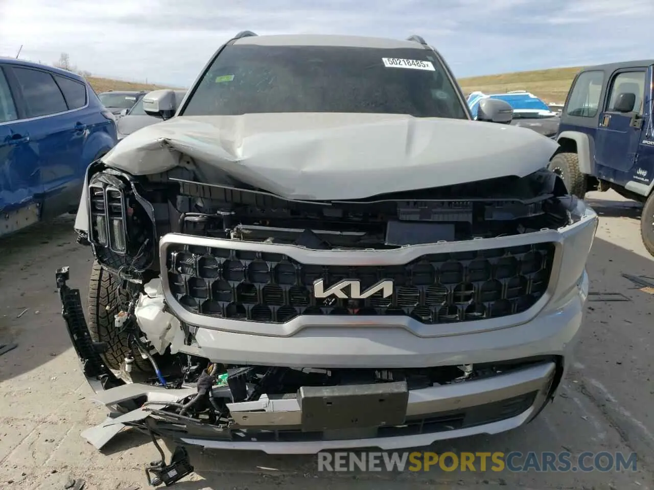 5 Photograph of a damaged car 5XYP5DGC2PG385573 KIA TELLURIDE 2023