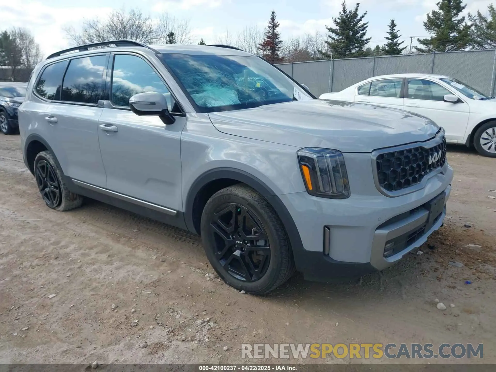 1 Photograph of a damaged car 5XYP5DGC2PG400265 KIA TELLURIDE 2023