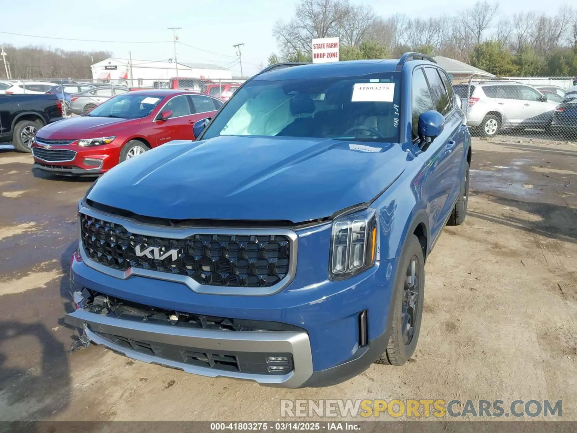 2 Photograph of a damaged car 5XYP5DGC3PG339170 KIA TELLURIDE 2023