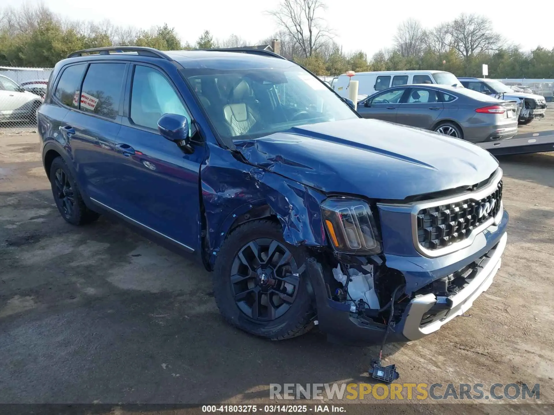 6 Photograph of a damaged car 5XYP5DGC3PG339170 KIA TELLURIDE 2023