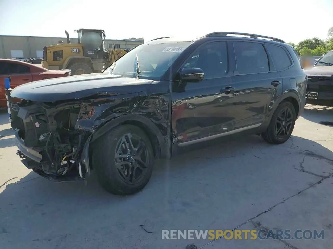 1 Photograph of a damaged car 5XYP5DGC3PG348337 KIA TELLURIDE 2023