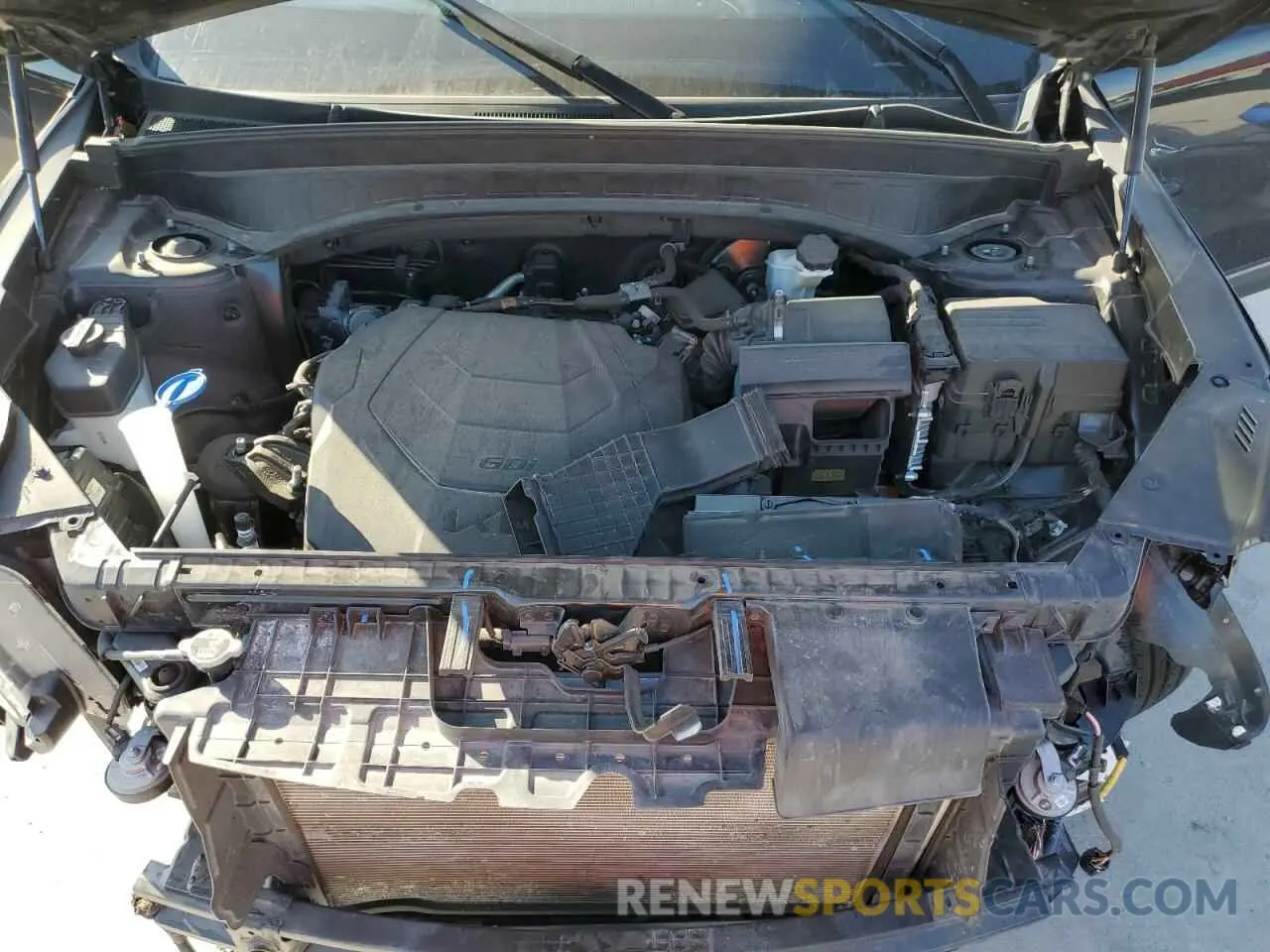 13 Photograph of a damaged car 5XYP5DGC3PG348337 KIA TELLURIDE 2023