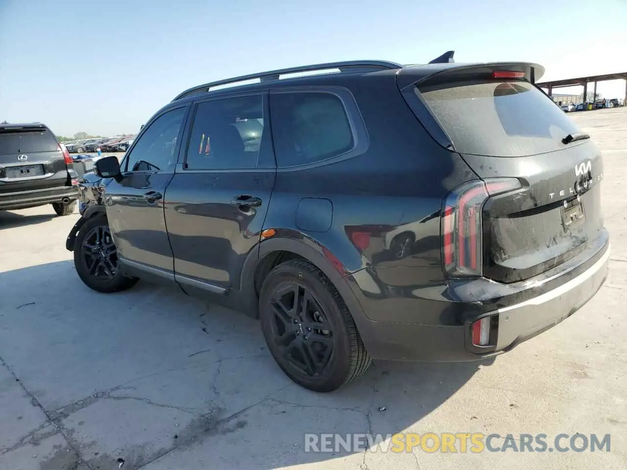 2 Photograph of a damaged car 5XYP5DGC3PG348337 KIA TELLURIDE 2023