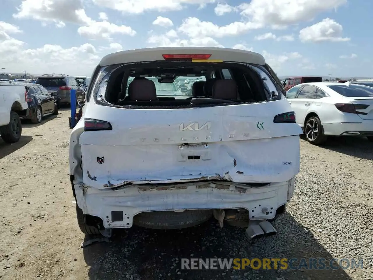 6 Photograph of a damaged car 5XYP5DGC6PG406392 KIA TELLURIDE 2023
