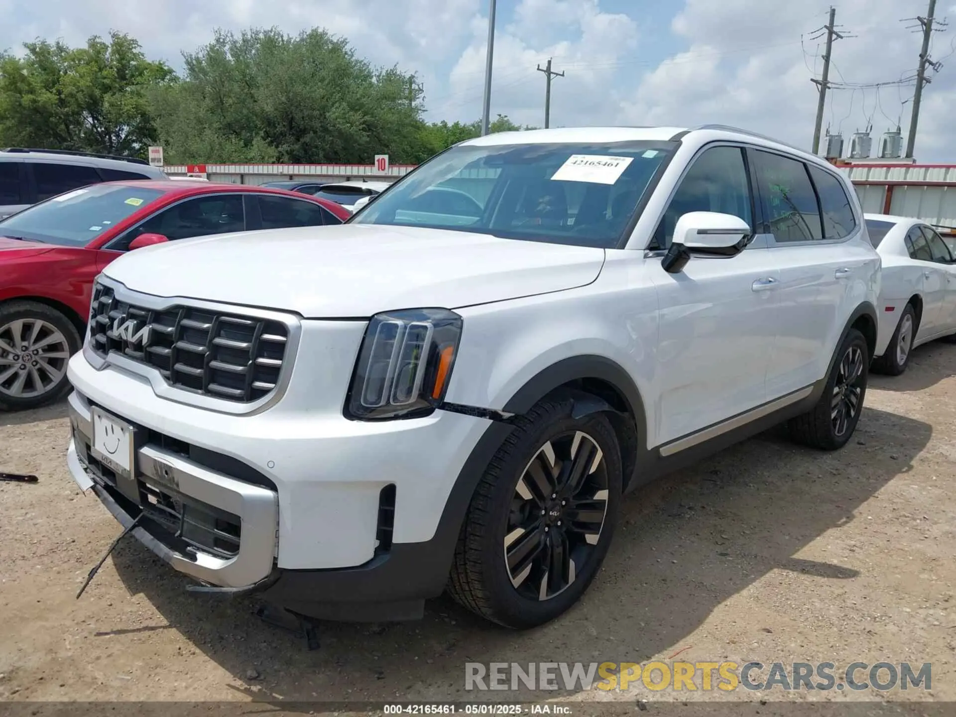 2 Photograph of a damaged car 5XYP5DGC7PG398027 KIA TELLURIDE 2023