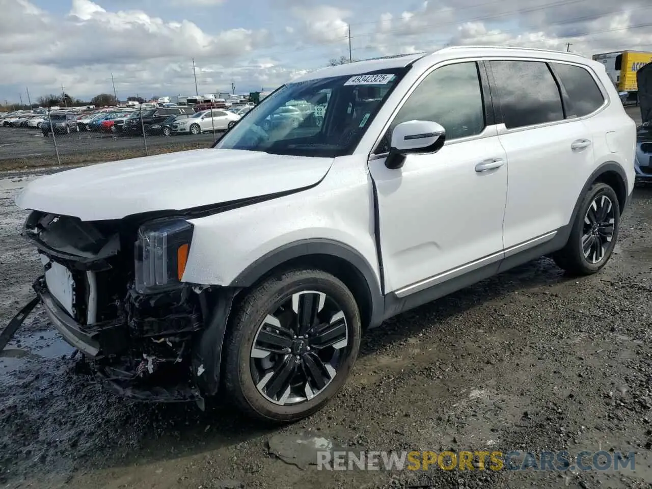 1 Photograph of a damaged car 5XYP5DGC9PG350576 KIA TELLURIDE 2023