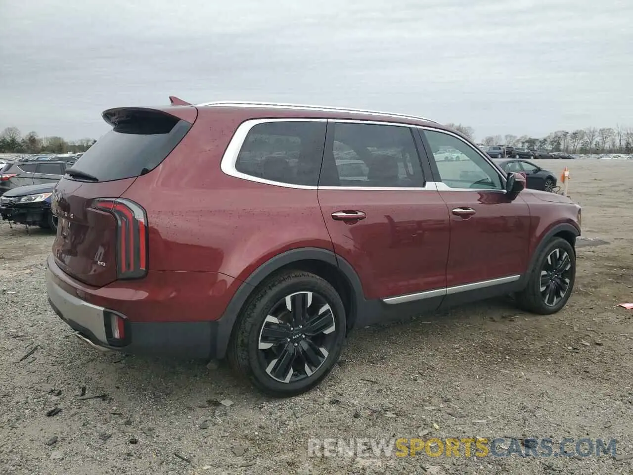 3 Photograph of a damaged car 5XYP5DGCXPG388639 KIA TELLURIDE 2023