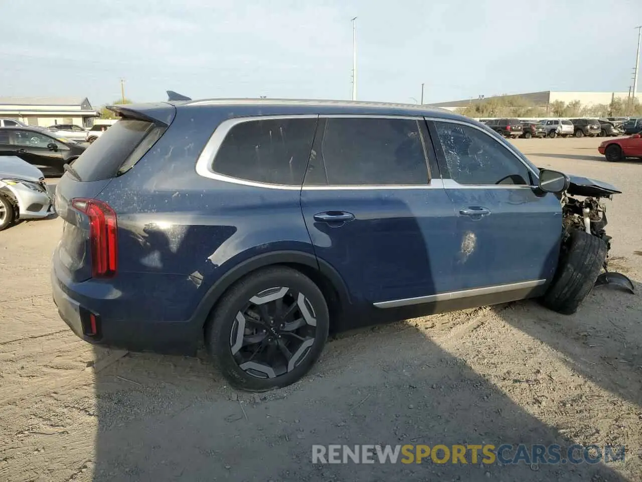 3 Photograph of a damaged car 5XYP64GC0PG383642 KIA TELLURIDE 2023