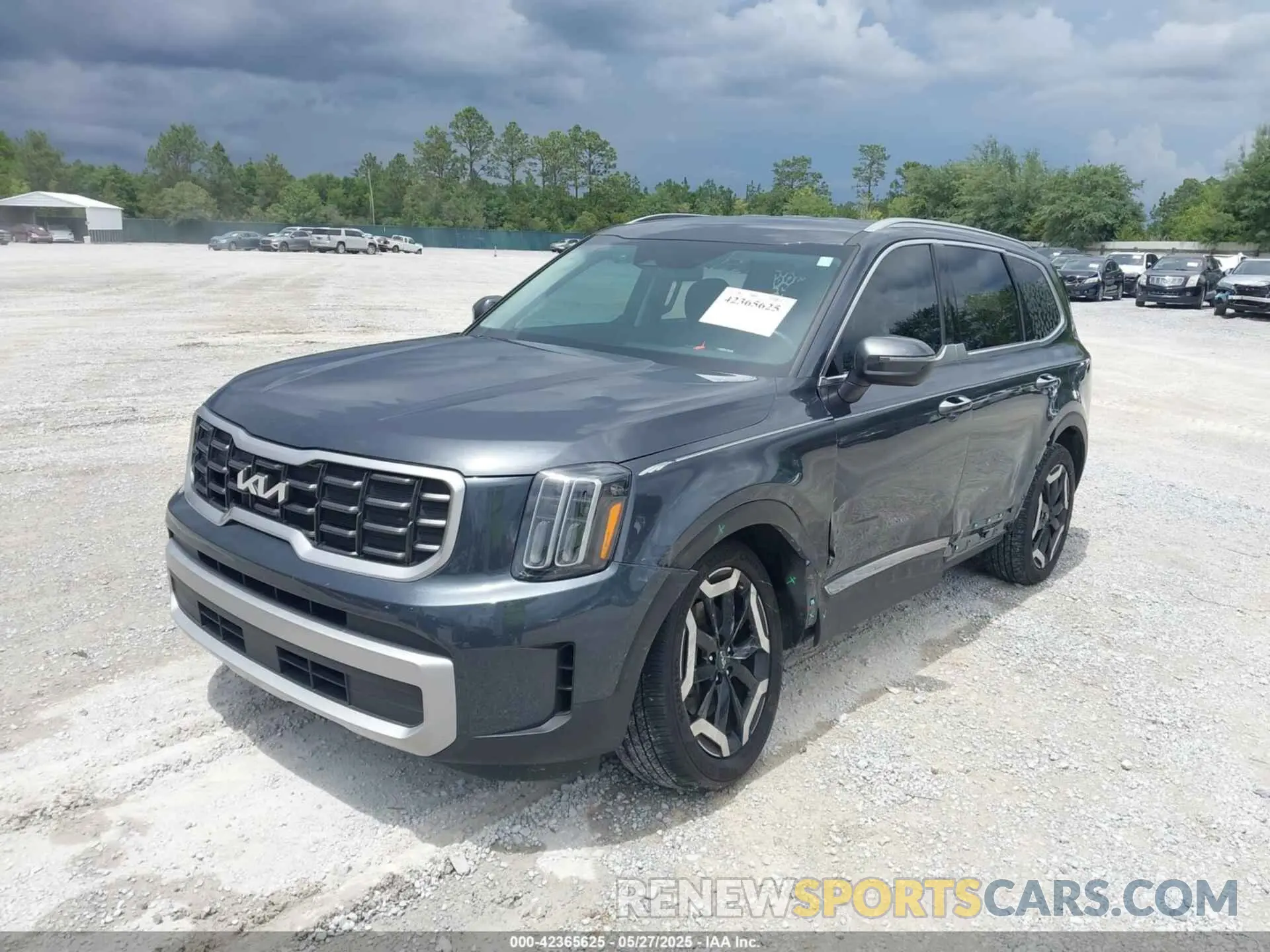 2 Photograph of a damaged car 5XYP64GC0PG386895 KIA TELLURIDE 2023