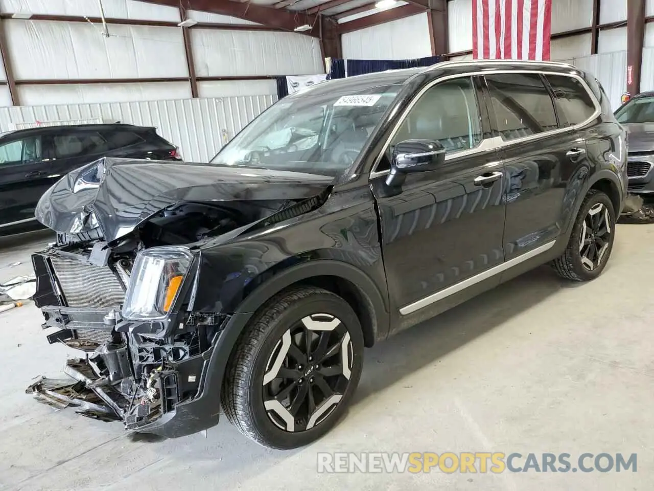 1 Photograph of a damaged car 5XYP64GC3PG391556 KIA TELLURIDE 2023