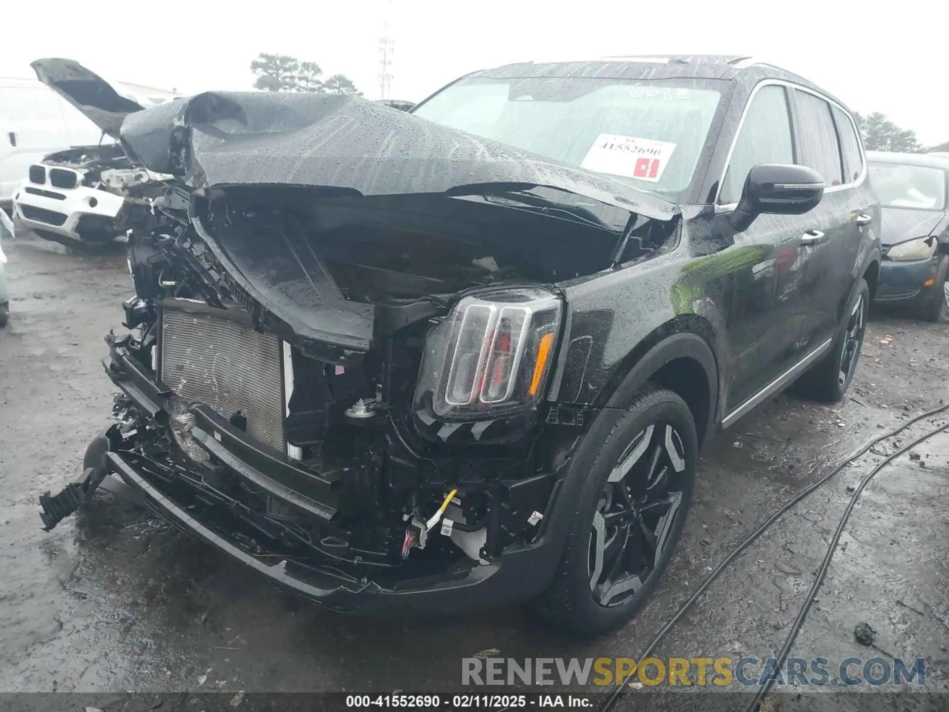 2 Photograph of a damaged car 5XYP64GC4PG366682 KIA TELLURIDE 2023
