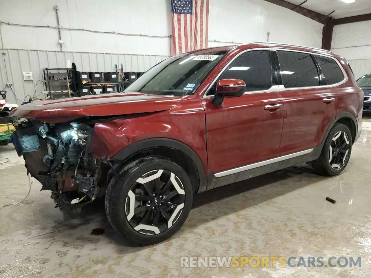 1 Photograph of a damaged car 5XYP64GC5PG345386 KIA TELLURIDE 2023