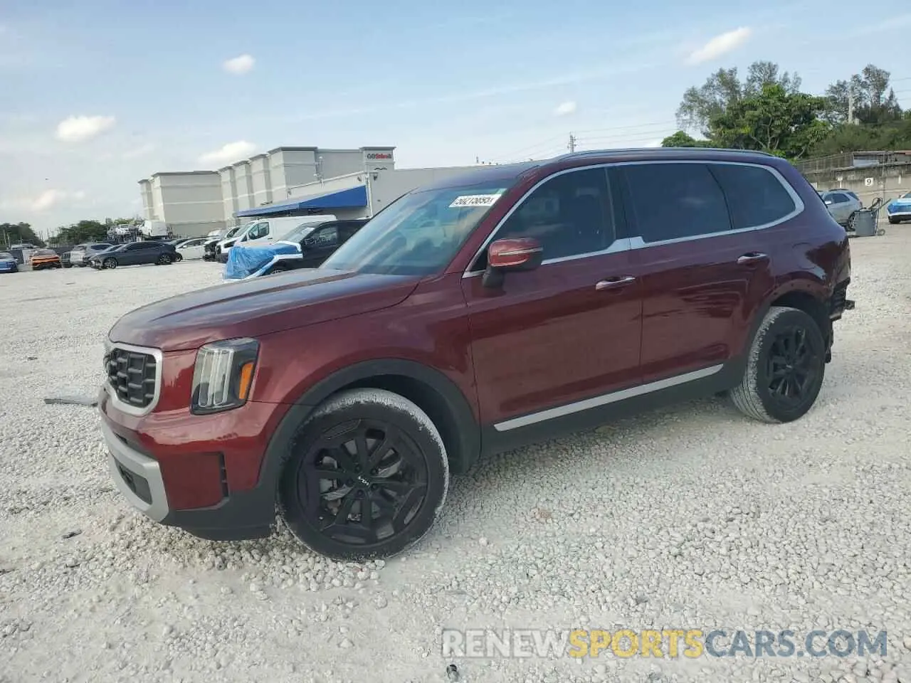 1 Photograph of a damaged car 5XYP64GC5PG357330 KIA TELLURIDE 2023