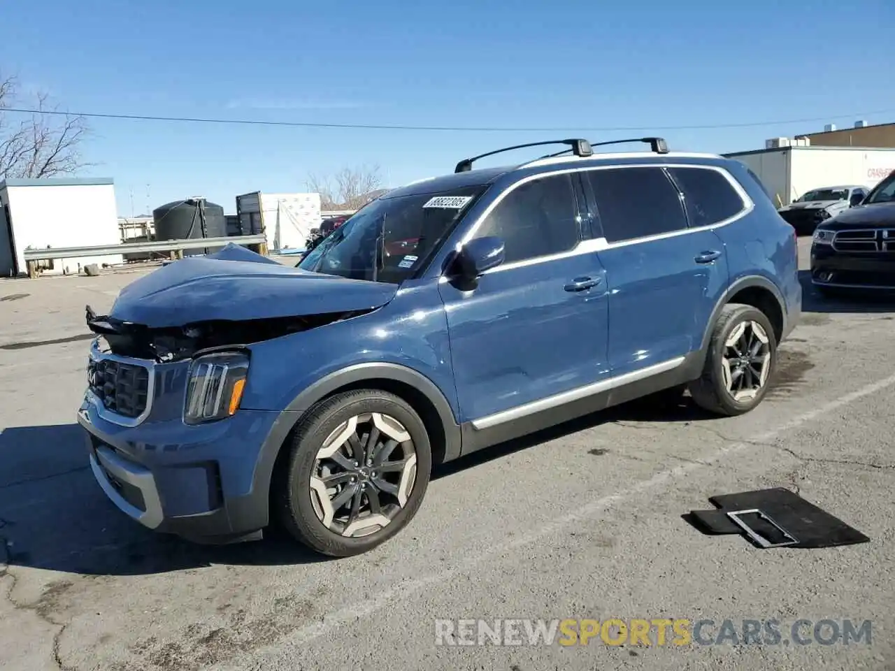 1 Photograph of a damaged car 5XYP64GC6PG381555 KIA TELLURIDE 2023