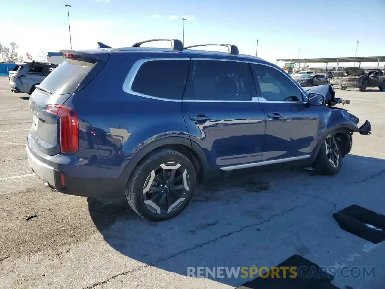 3 Photograph of a damaged car 5XYP64GC6PG381555 KIA TELLURIDE 2023