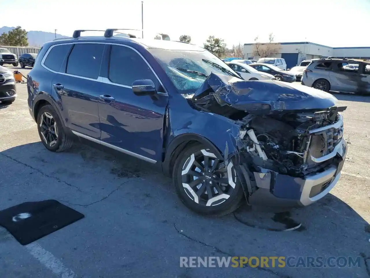 4 Photograph of a damaged car 5XYP64GC6PG381555 KIA TELLURIDE 2023