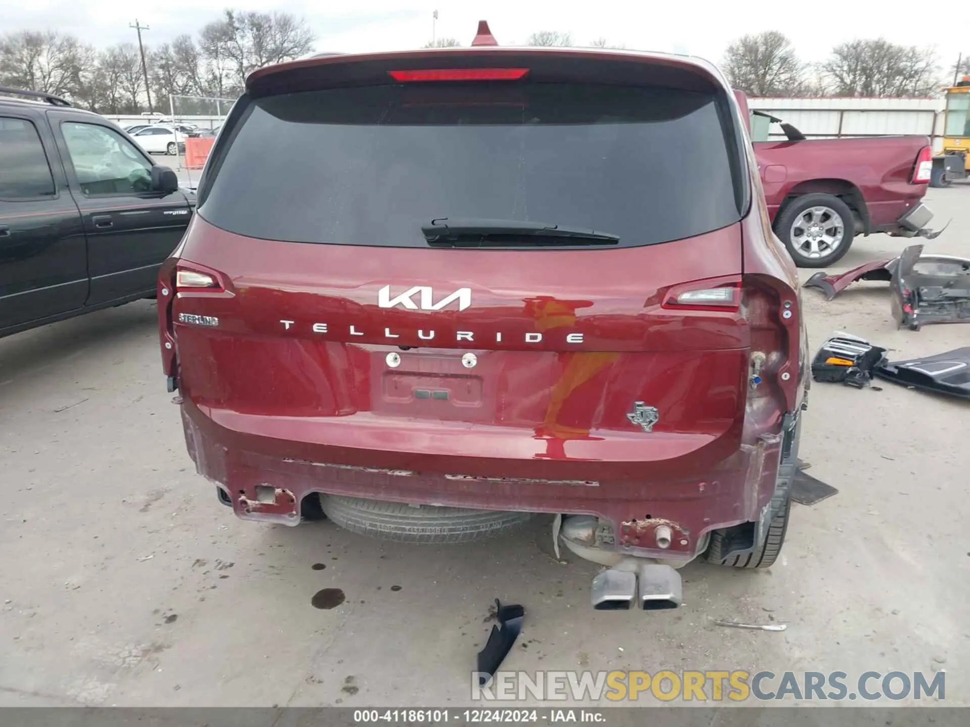 6 Photograph of a damaged car 5XYP64GC9PG330809 KIA TELLURIDE 2023