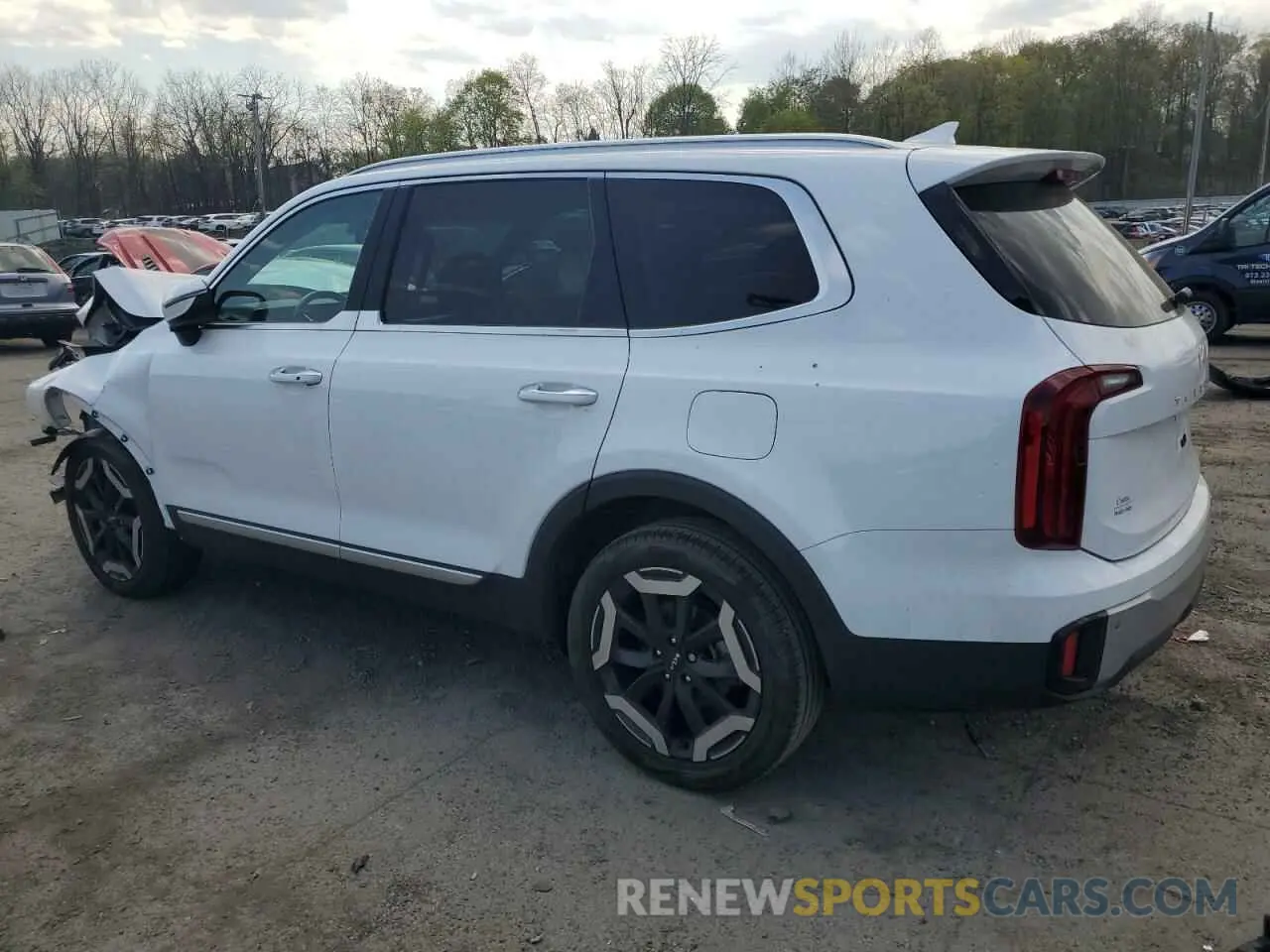 2 Photograph of a damaged car 5XYP6DGC0PG384872 KIA TELLURIDE 2023