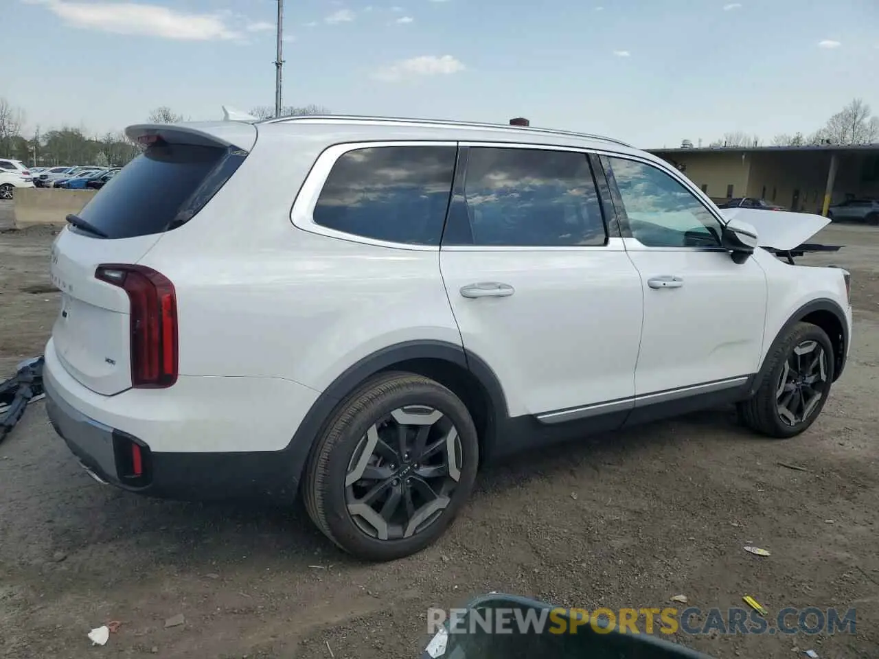 3 Photograph of a damaged car 5XYP6DGC0PG384872 KIA TELLURIDE 2023