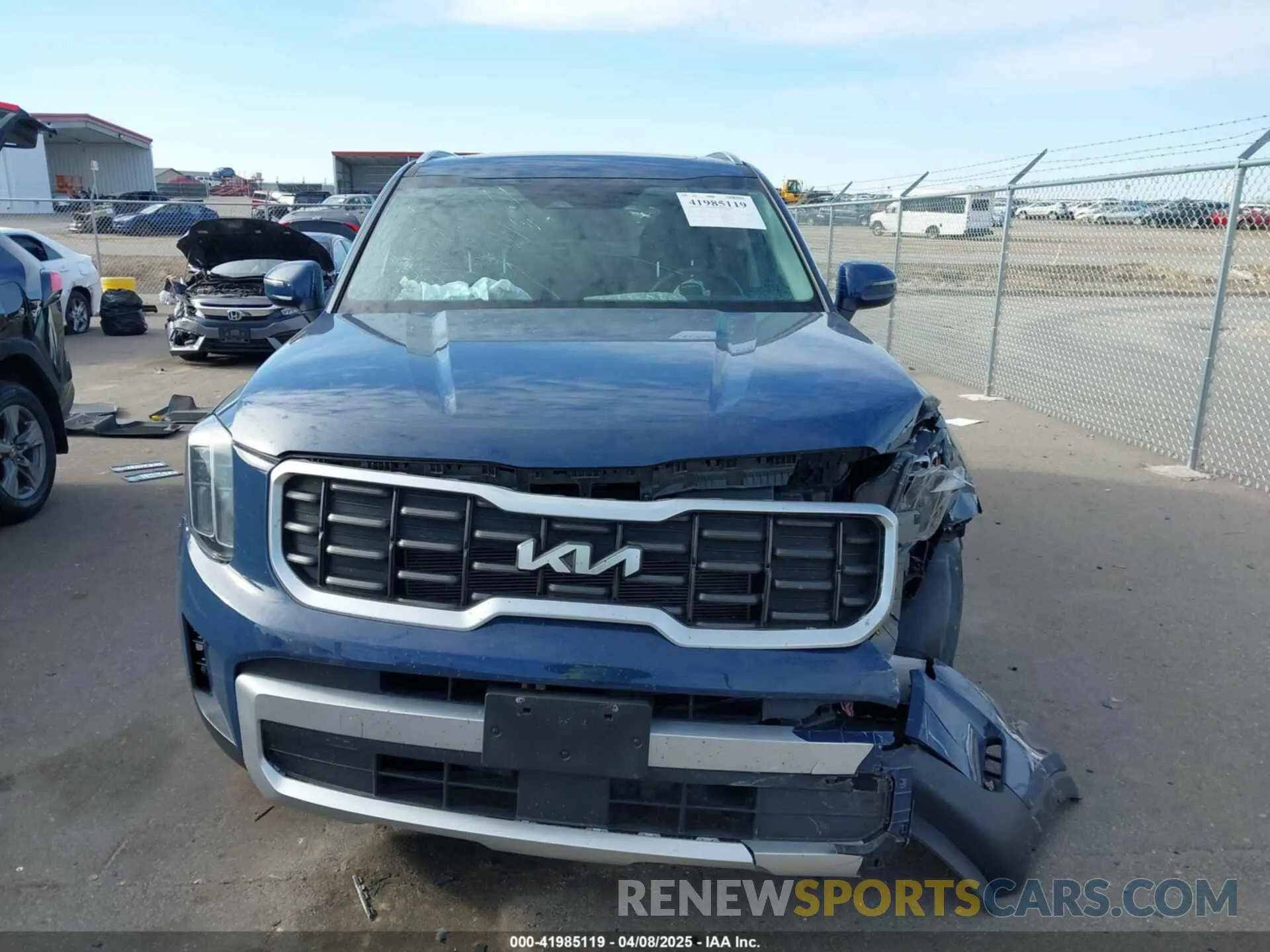 12 Photograph of a damaged car 5XYP6DGC1PG348835 KIA TELLURIDE 2023