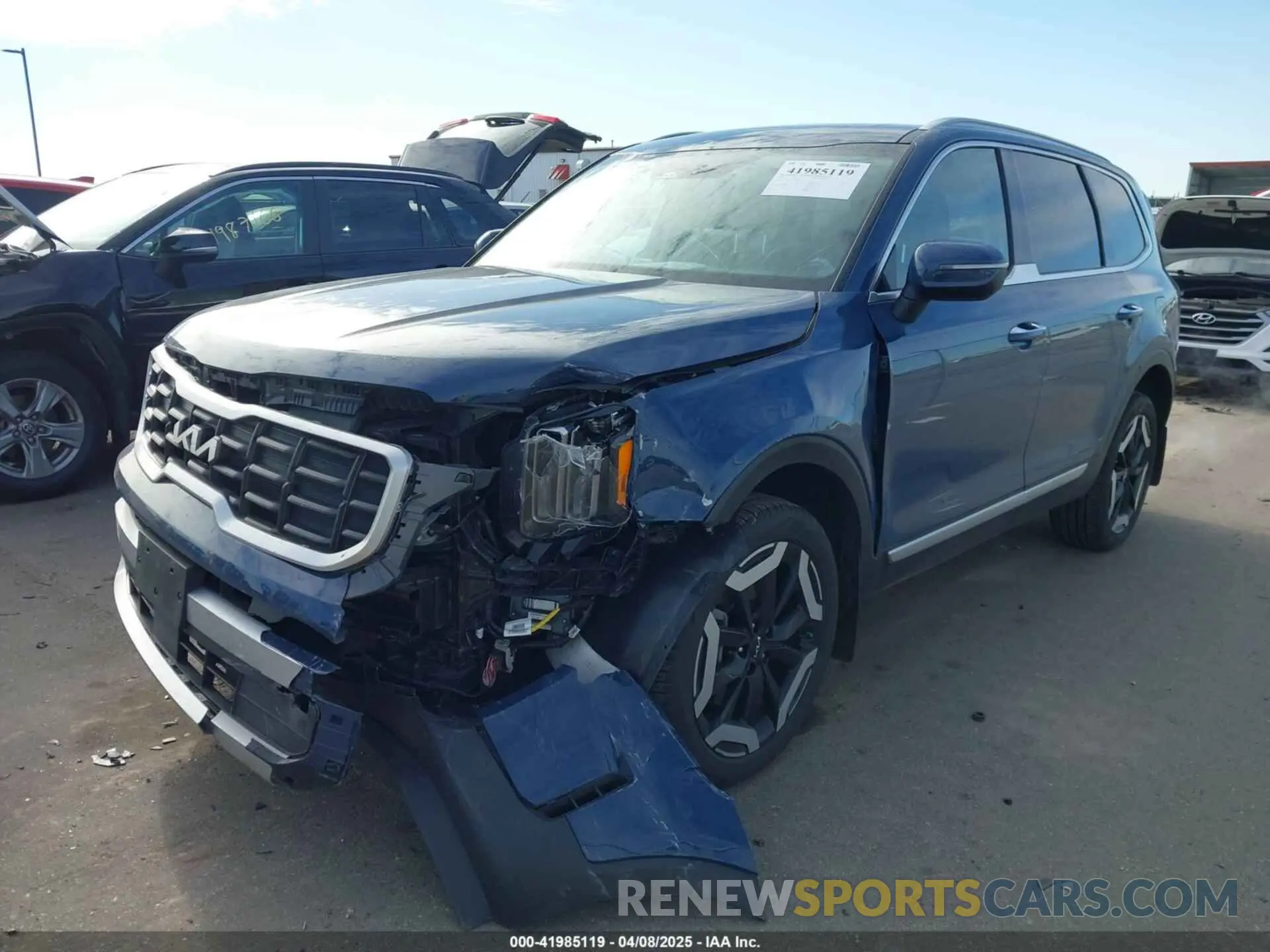 6 Photograph of a damaged car 5XYP6DGC1PG348835 KIA TELLURIDE 2023