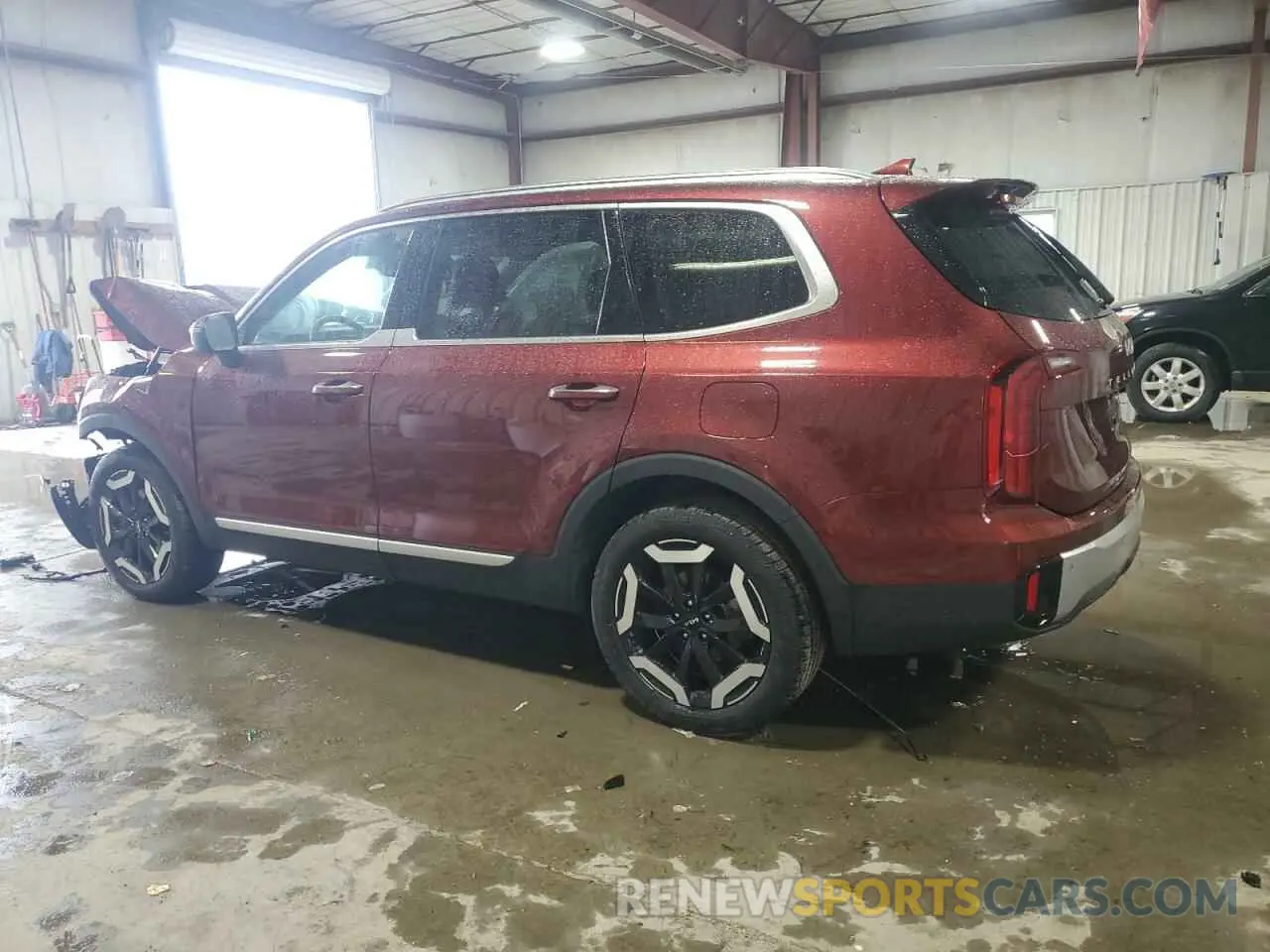 2 Photograph of a damaged car 5XYP6DGC1PG400495 KIA TELLURIDE 2023