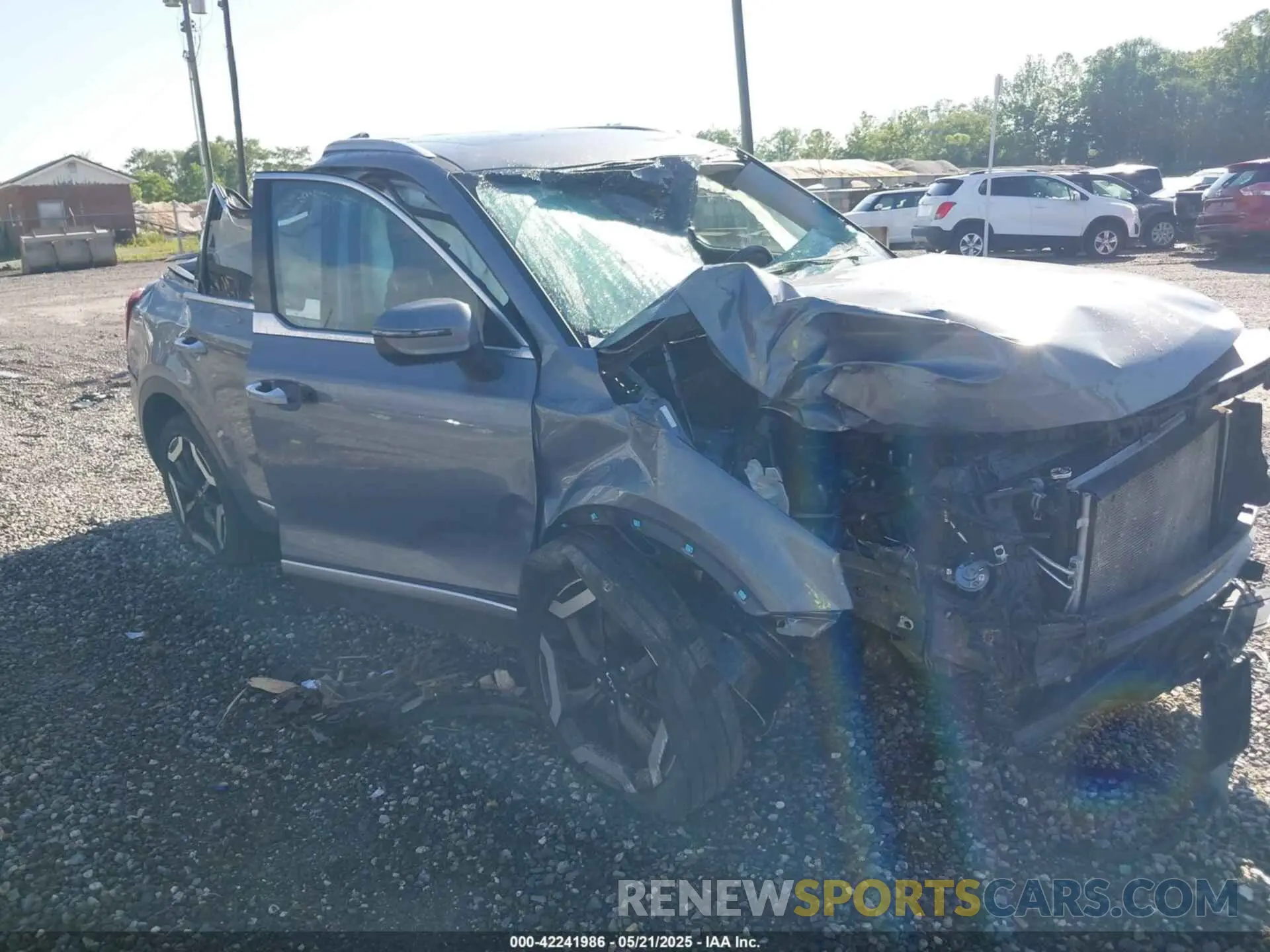 6 Photograph of a damaged car 5XYP6DGC2PG396165 KIA TELLURIDE 2023