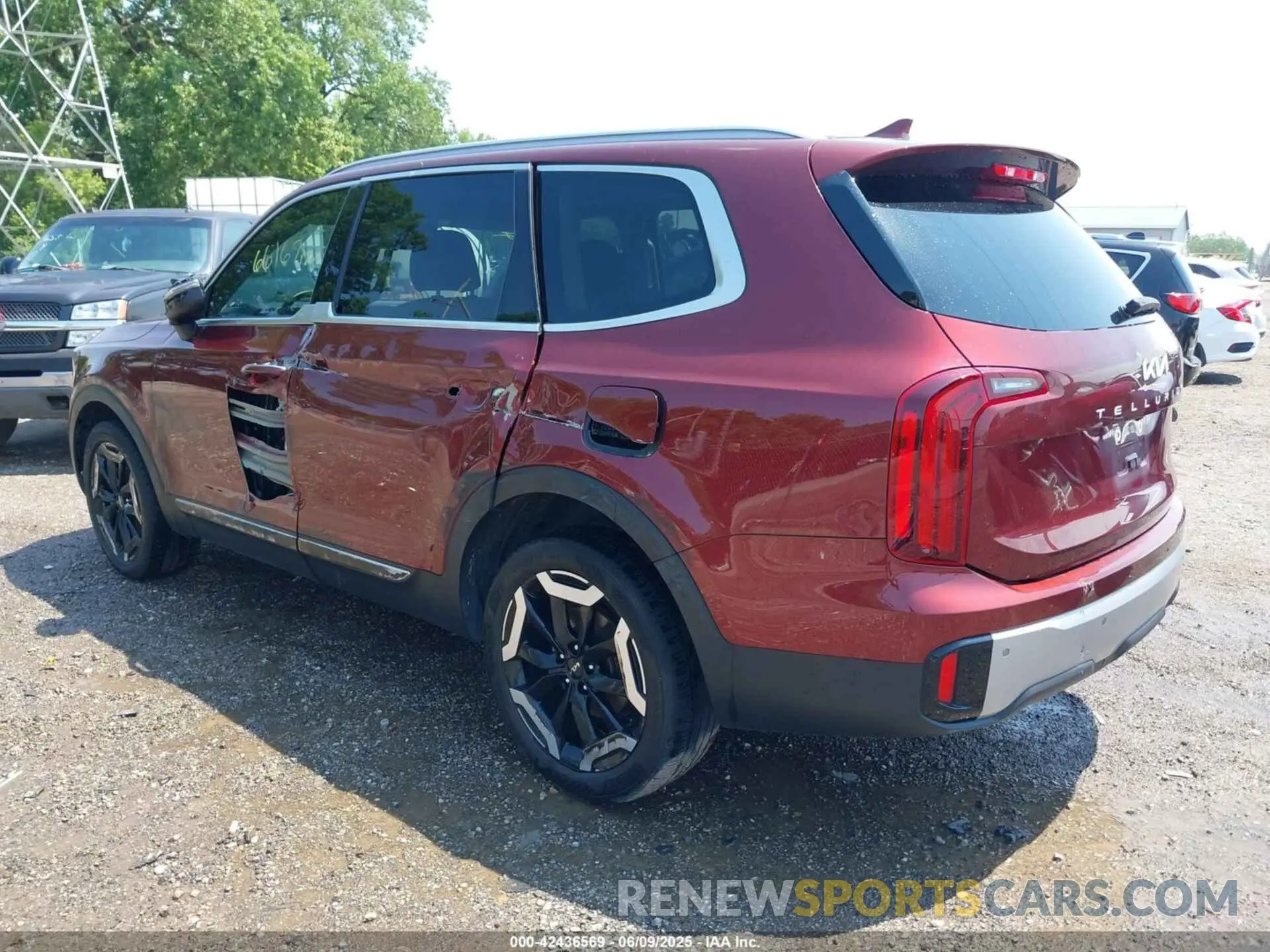 6 Photograph of a damaged car 5XYP6DGC6PG338527 KIA TELLURIDE 2023