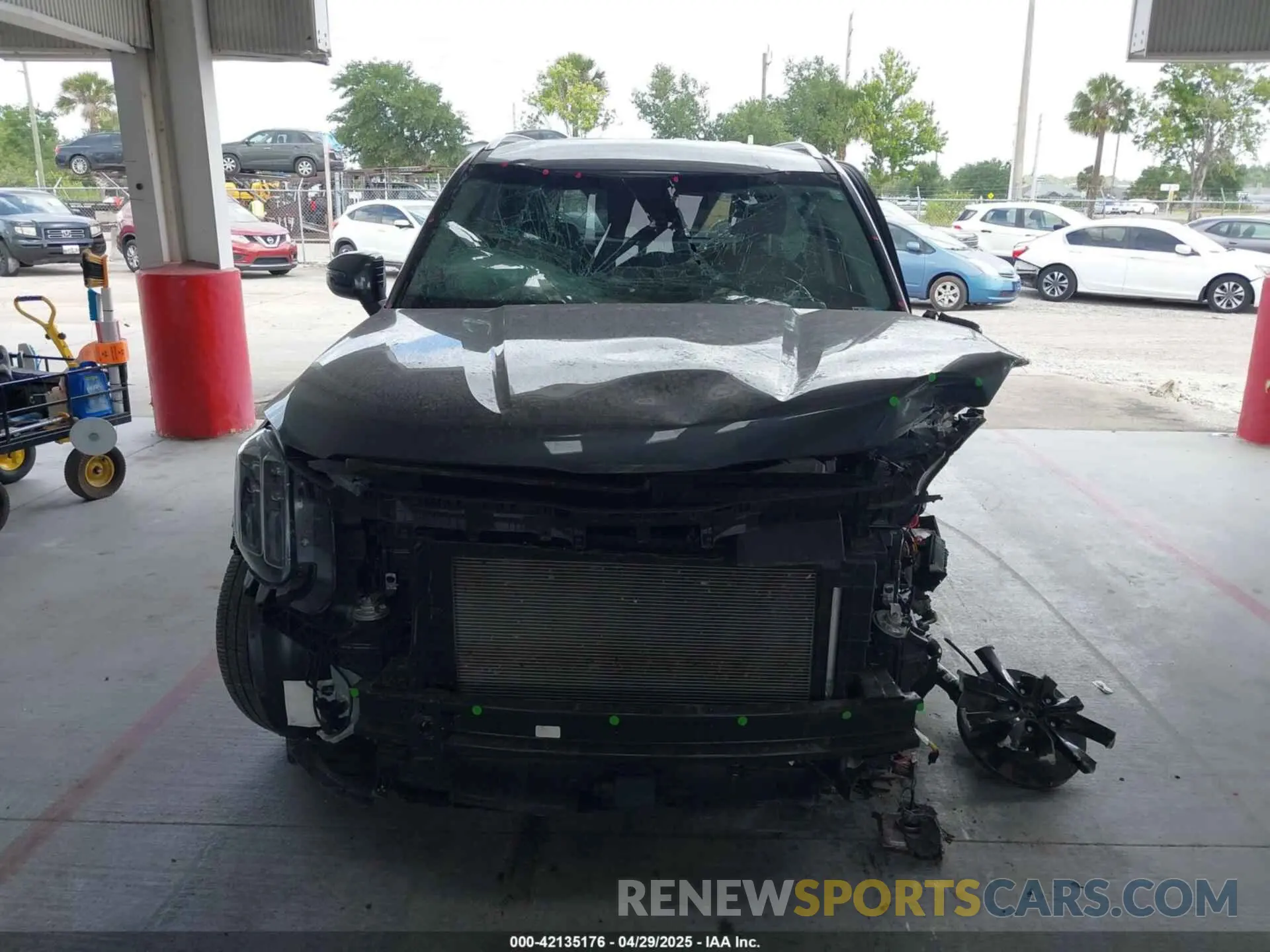 12 Photograph of a damaged car 5XYP6DGC7PG405488 KIA TELLURIDE 2023