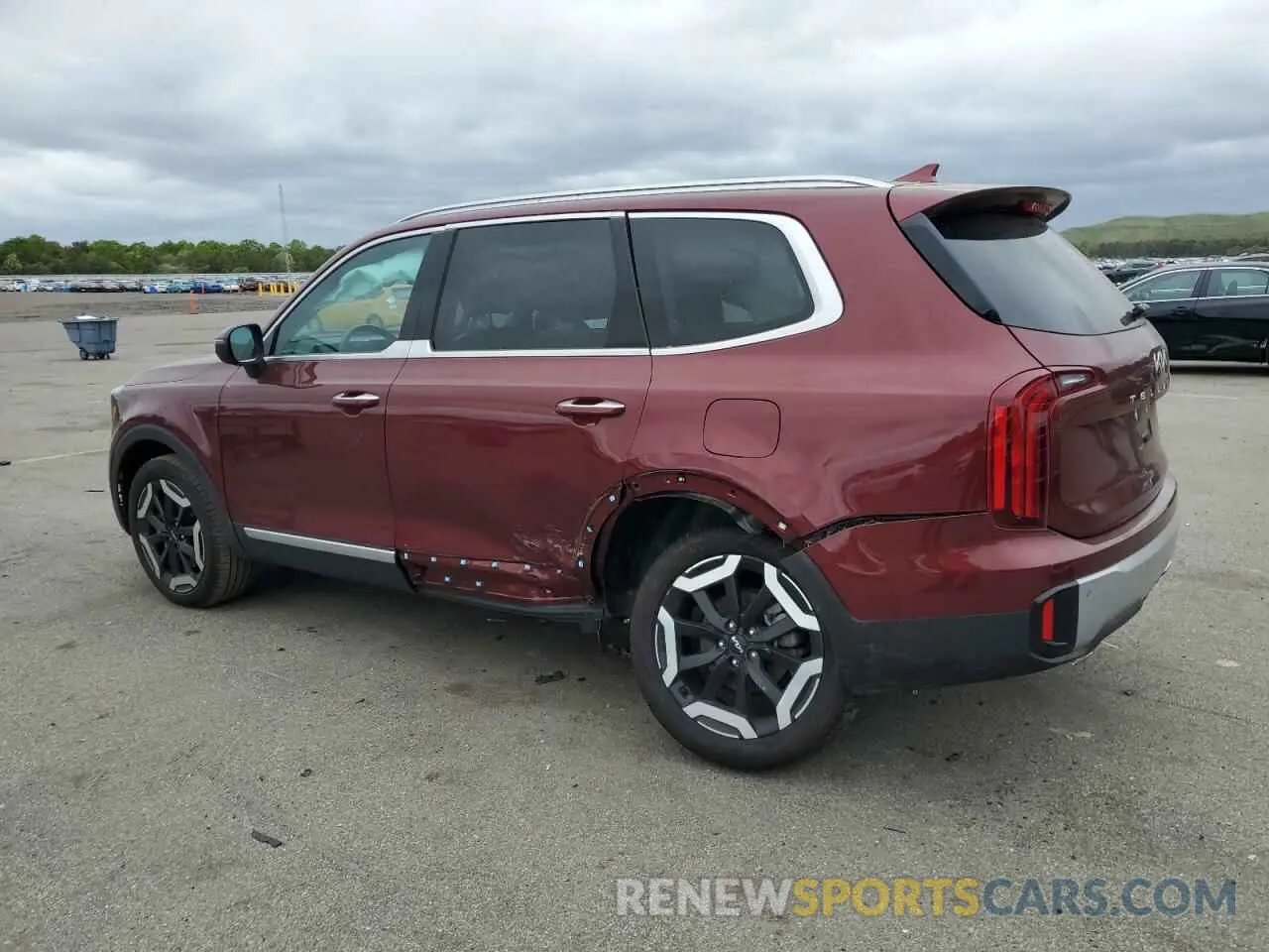 2 Photograph of a damaged car 5XYP6DGC9PG392131 KIA TELLURIDE 2023