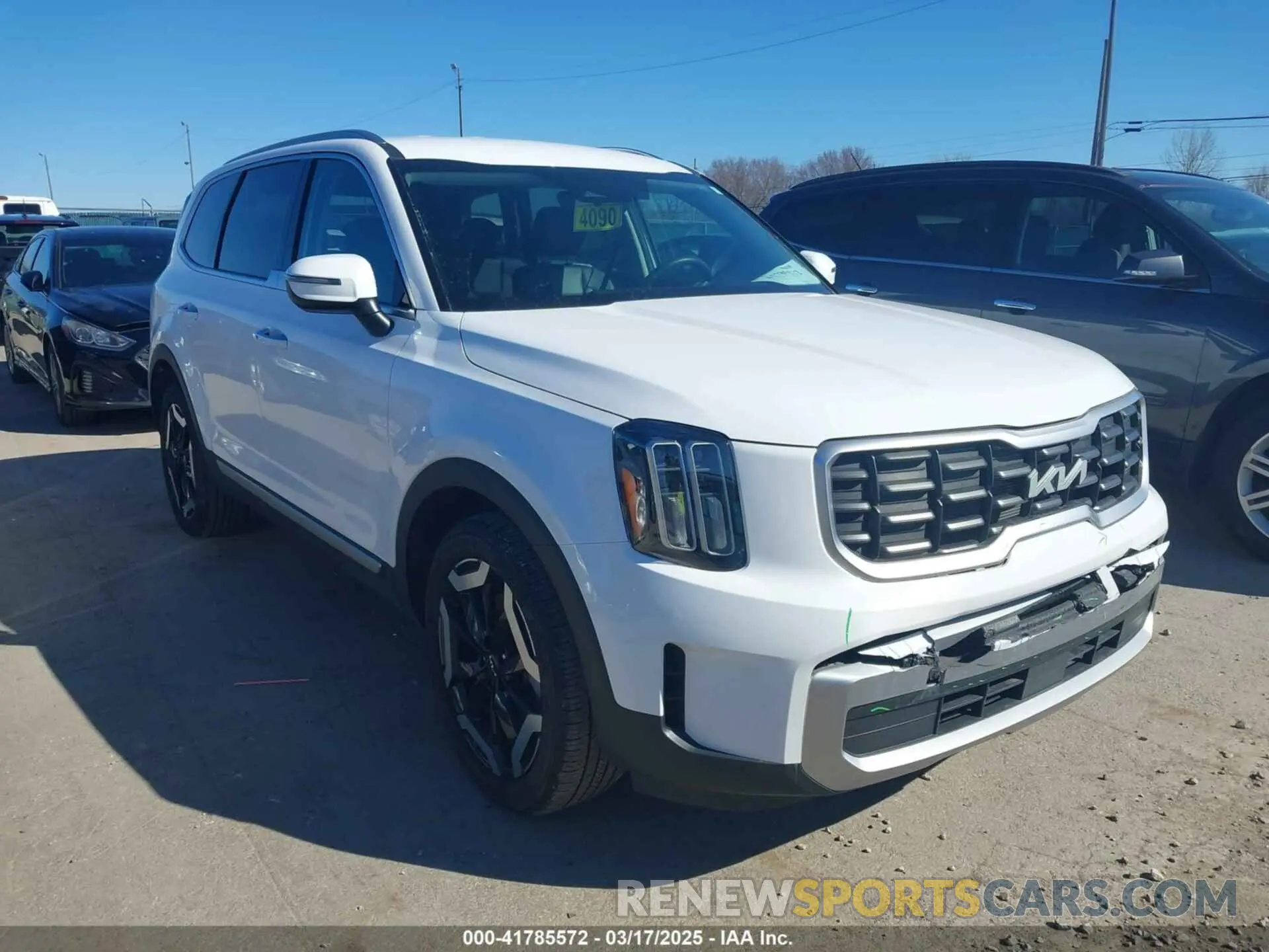 1 Photograph of a damaged car 5XYP6DGCXPG347098 KIA TELLURIDE 2023