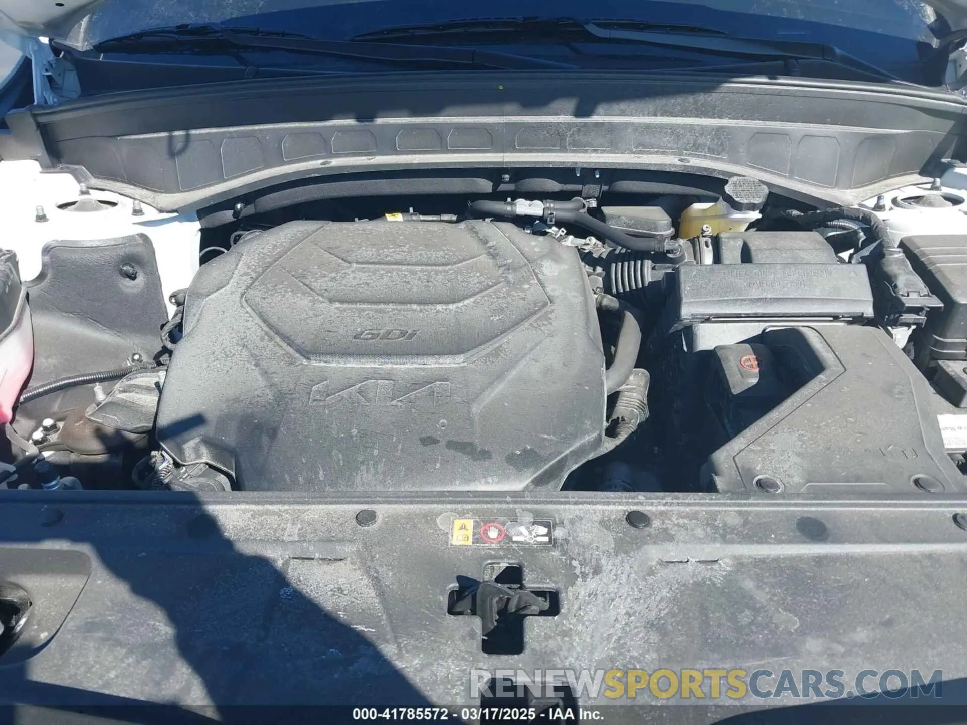 10 Photograph of a damaged car 5XYP6DGCXPG347098 KIA TELLURIDE 2023