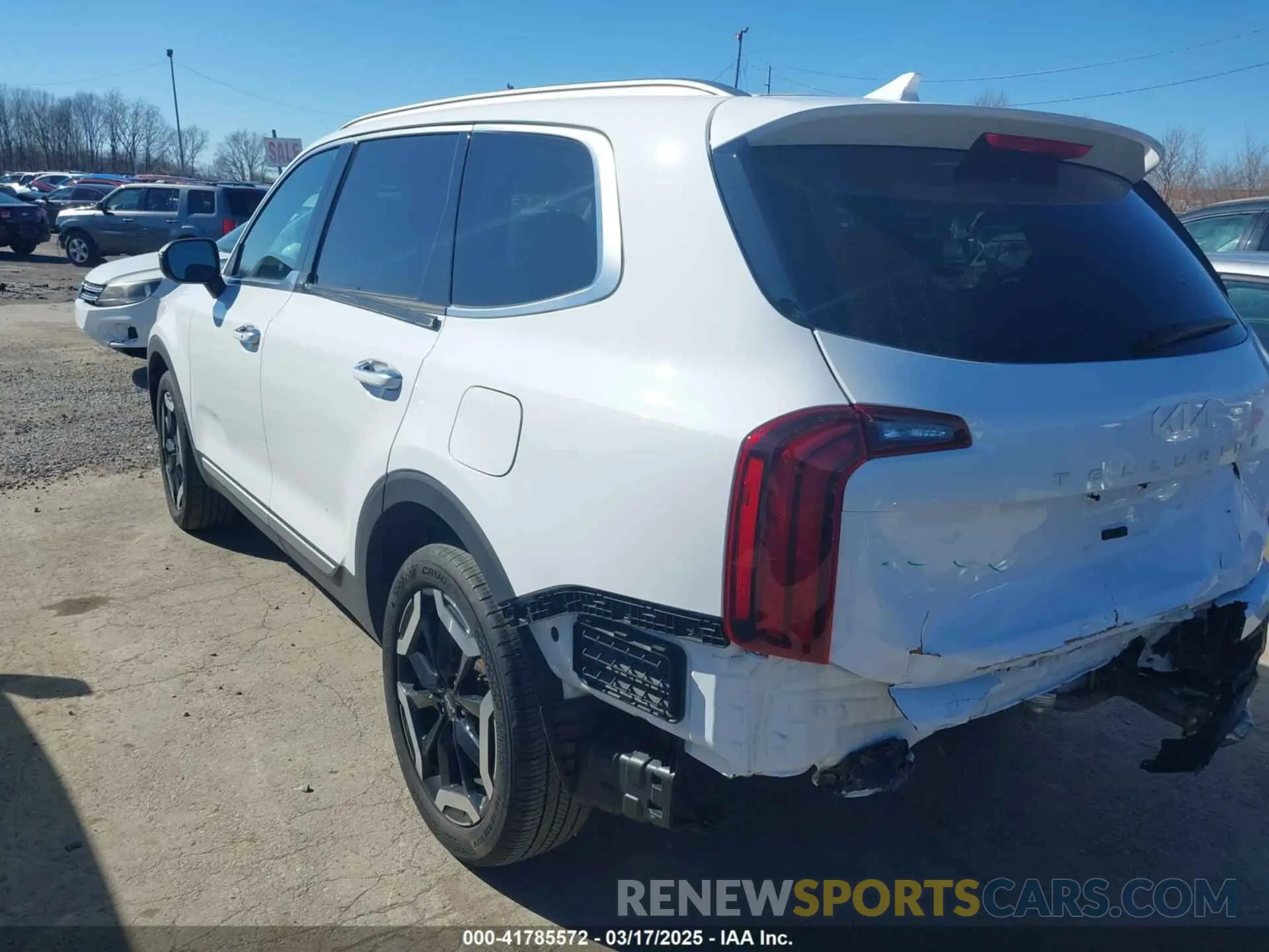 3 Photograph of a damaged car 5XYP6DGCXPG347098 KIA TELLURIDE 2023