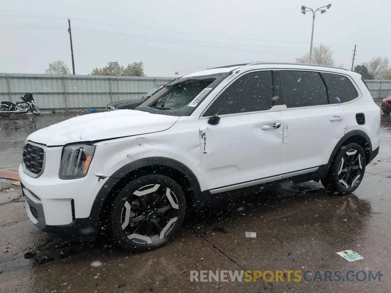 1 Photograph of a damaged car 5XYP6DGCXPG358814 KIA TELLURIDE 2023