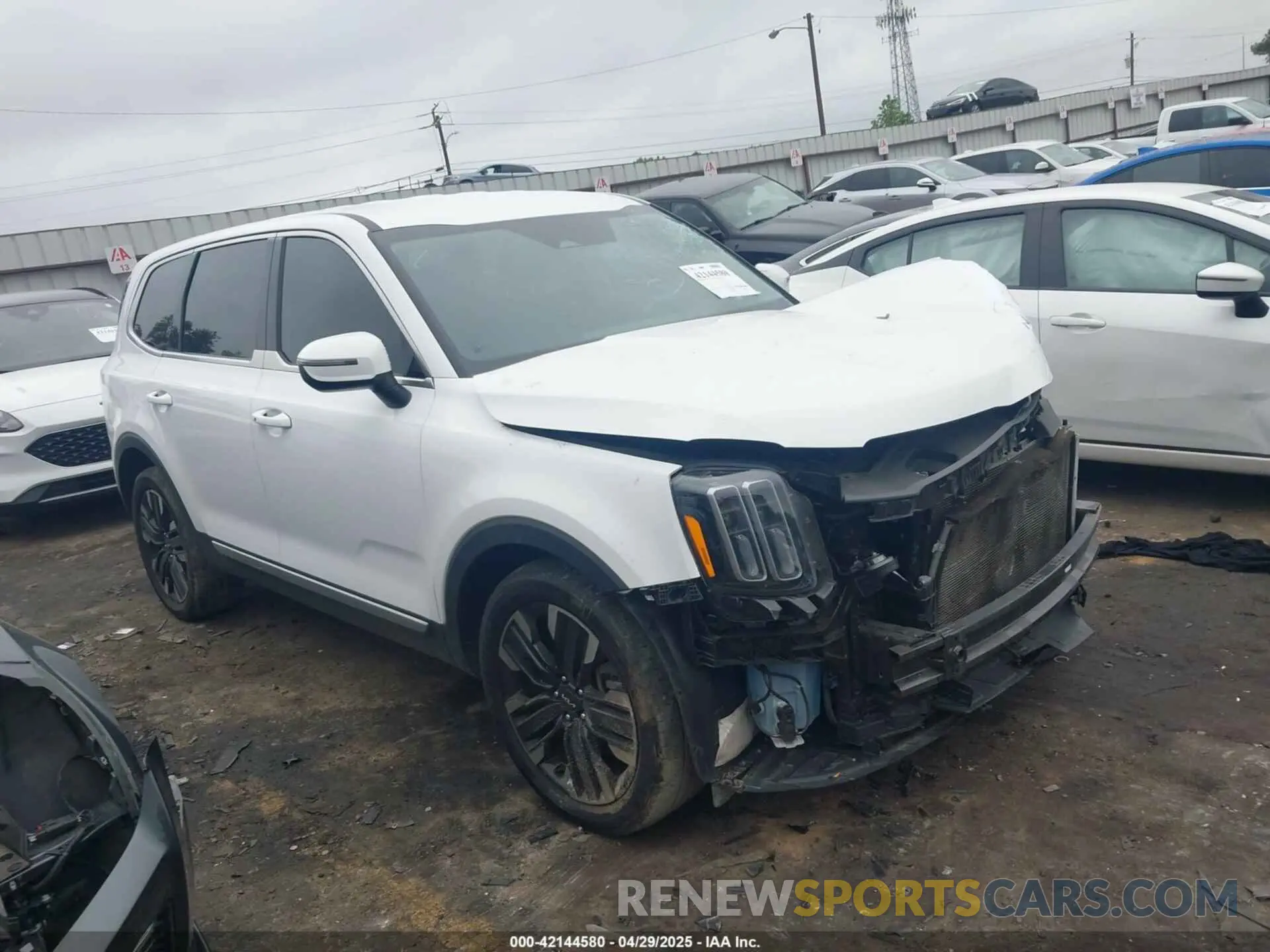 1 Photograph of a damaged car 5XYP24GC1RG411138 KIA TELLURIDE 2024